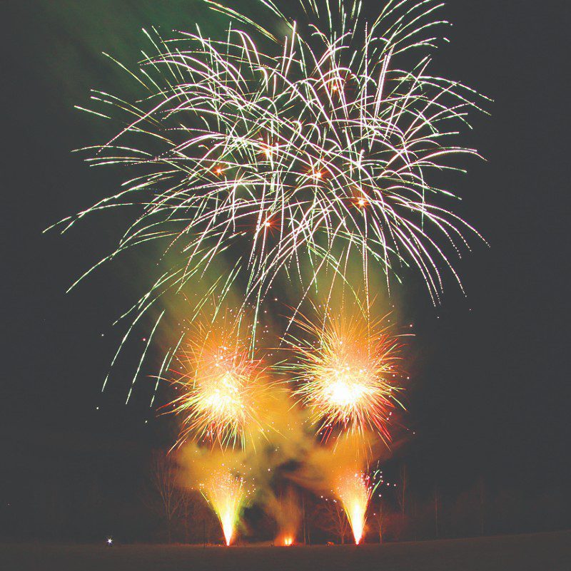 Ashes in a Firework Display